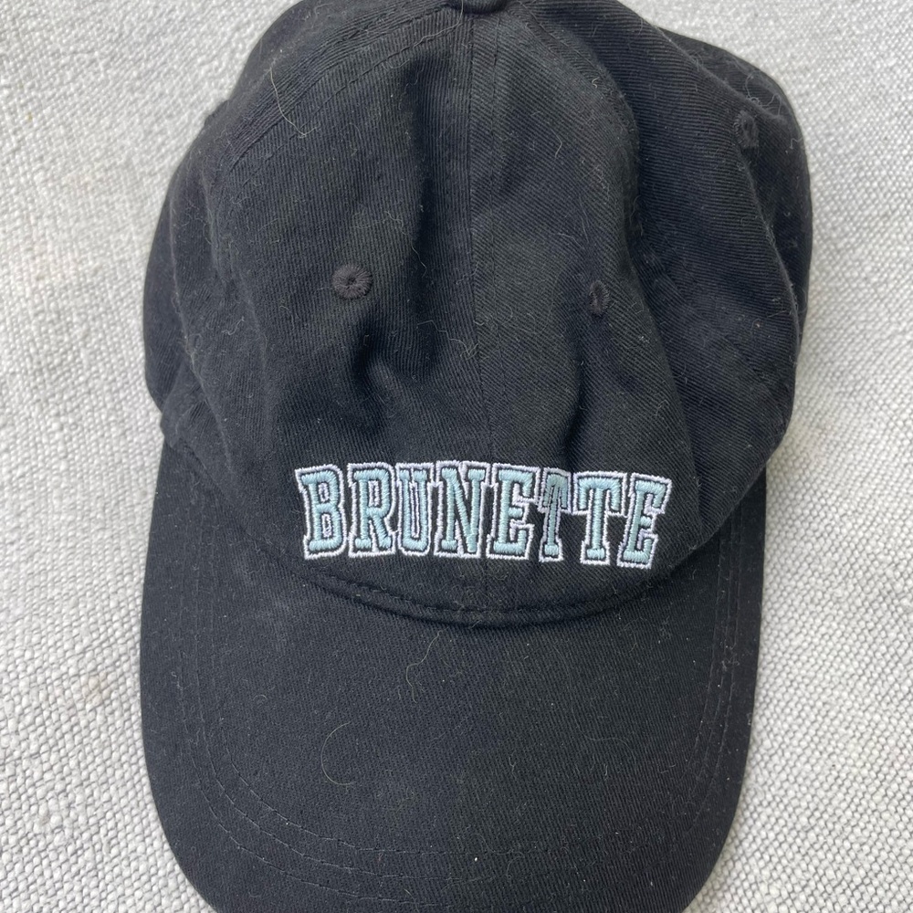 Brunette The Label Black Cap